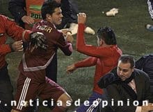 Pelea semifinales copa america Venezuela paraguay 2011